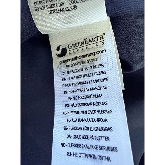 Boden Navy Blue Corduroy Lined Blazer Jacket Women’s US 12R Cotton Academia - Picture 6 of 13